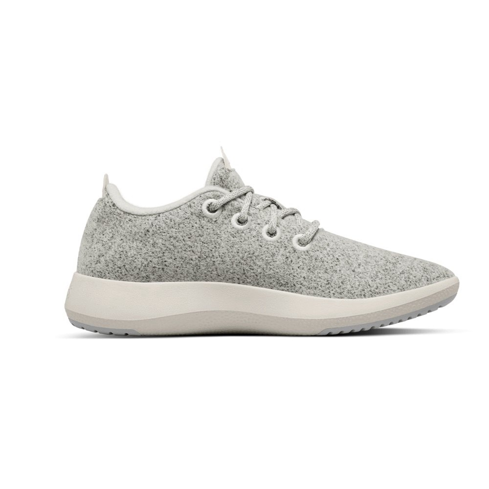 Allbirds Men\'s Wool Runner Mizzles - Sneakers Grey - OEN635814